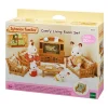 Epoch Juguetes, Figuras Y Más Regalos Para Peques^Sylvanian Families Set de Salón de Hogar, Más de 20 Piezas