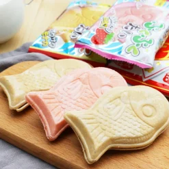 EXCLUSIVAS FREAKEAT Chuches Japonesas^Taiyaki Pez de Fresa Puku Puku