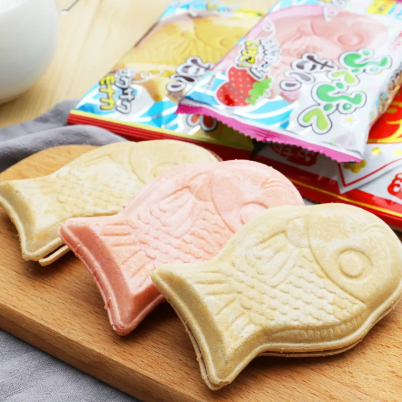 EXCLUSIVAS FREAKEAT Chuches Japonesas^Taiyaki Pez de Fresa Puku Puku