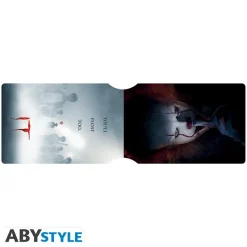 Abystyle Pennywise It Y Stephen King |Coleccionismo De Miedo Y Terror^Tarjetero IT Pennywise con Licencia Oficial