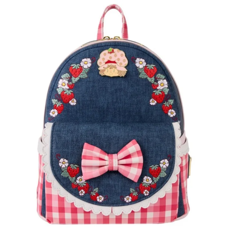Loungefly Regalos De Otras Series^Tarta de Fresa Mochila Mini de Denim