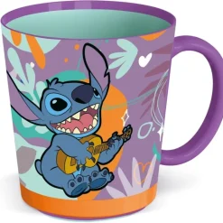 Taza Antivuelco Aloha Stitch 410 ml, Licencia Oficial Disney Películas Y Personajes De Disney ·Lilo Y Stitch