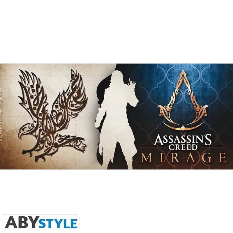 Abystyle Regalos Assassin'S Creed|Regalos Y Coleccionismo Para Gamers - Cosas De Videojuegos Míticos^Taza Assassin's Creed 320ml Crest and Eagle Mirage