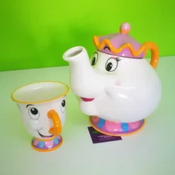 Paladone Products Huchas, Lámparas Y Tazas Kids |Películas Y Personajes De Disney ·La Bella Y La Bestia^Taza Chip La Bella y la Bestia