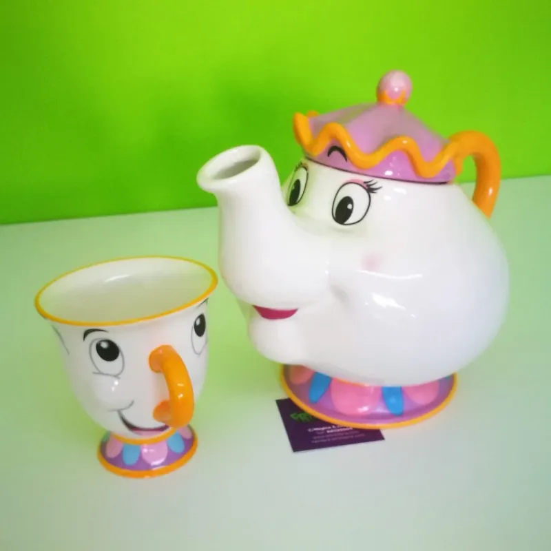Paladone Products Huchas, Lámparas Y Tazas Kids |Películas Y Personajes De Disney ·La Bella Y La Bestia^Taza Chip La Bella y la Bestia