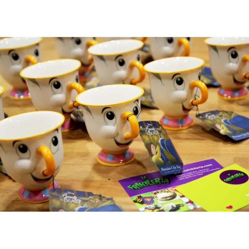 Paladone Products Huchas, Lámparas Y Tazas Kids |Películas Y Personajes De Disney ·La Bella Y La Bestia^Taza Chip La Bella y la Bestia
