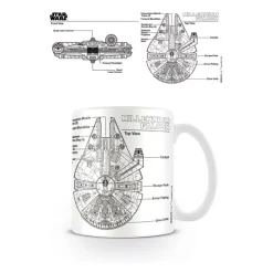 Stor Star Wars Hogar^Taza Croquis Halcón Milenario