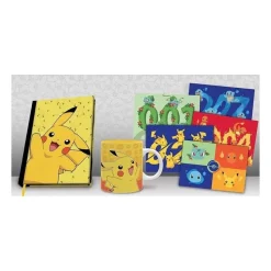 Abystyle Pikachu|Pokemon Hogar^Taza, Cuaderno y Postales de Pikachu Pokémon