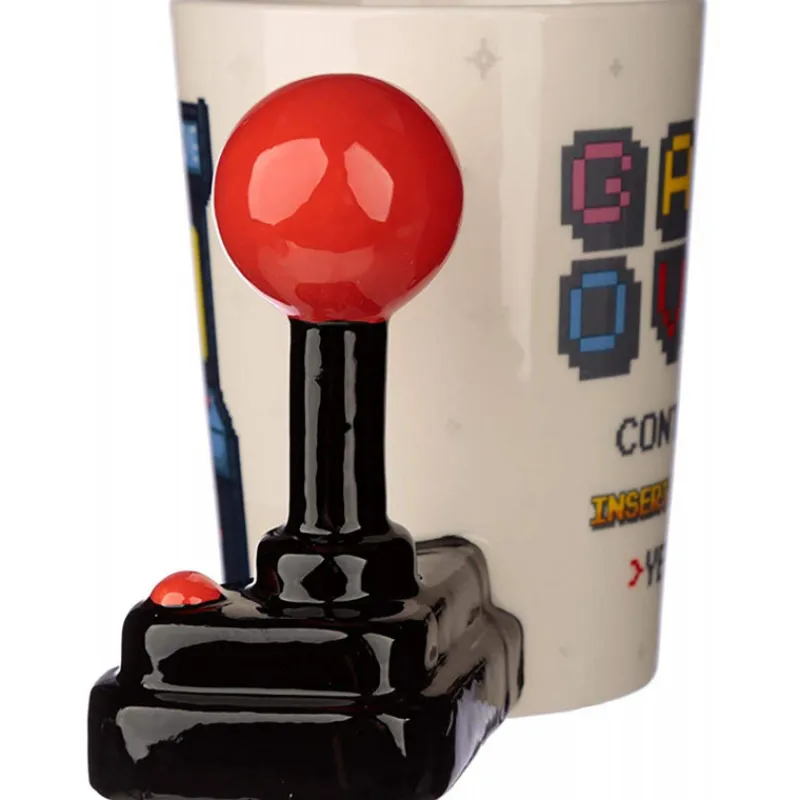 Clearance Taza 3D Game Over Joystick Regalos Y Coleccionismo Para Gamers - Cosas De Videojuegos Míticos