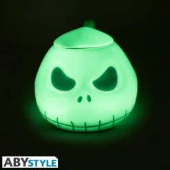 Abystyle Pesadilla Antes De Navidad^Taza 3D Jack que Brilla en la Oscuridad Pesadilla Antes de Navidad