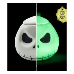 Abystyle Pesadilla Antes De Navidad^Taza 3D Jack que Brilla en la Oscuridad Pesadilla Antes de Navidad