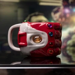 Taza 3D Nano Guantelete Iron Man Avengers Superhéroes Marvel|Marvel Hogar