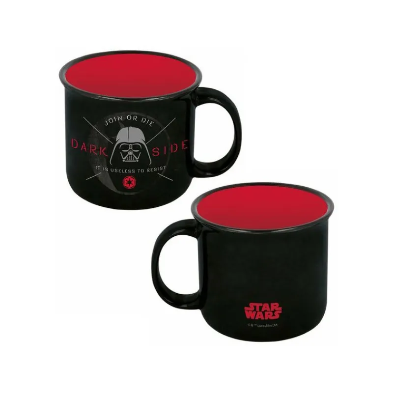 Hot Taza Darth Vader Star Wars Dark Side Huchas, Lámparas Y Tazas Kids |Regalos Star Wars Por Personaje