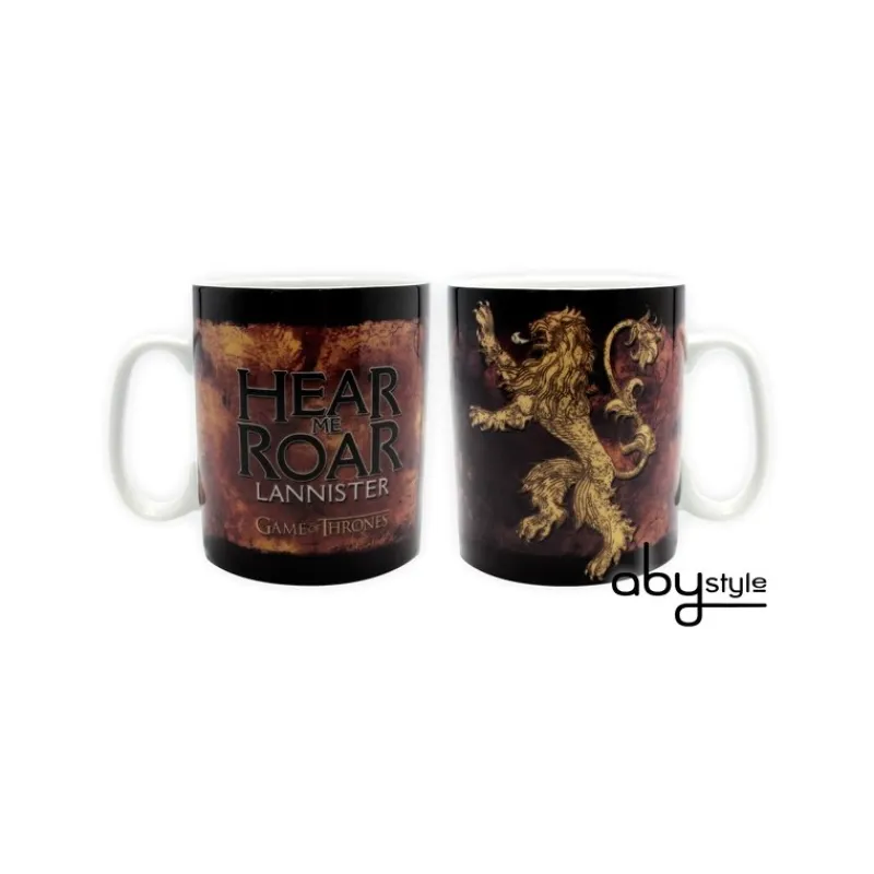 Abystyle Juego De Tronos Y La Casa Del Dragón ^Taza de 460 ml Game of Thrones Lannister con caja