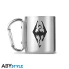 Discount Taza de acero con mosquetón Skyrim - Licencia oficial Regalos Y Coleccionismo Para Gamers - Cosas De Videojuegos Míticos
