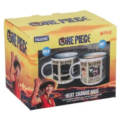 Online Taza De Cambio Al Calor One Piece - Paladone Hogar One Piece