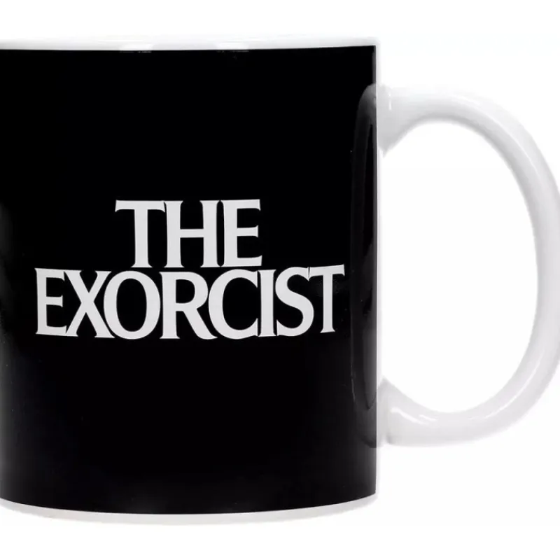 Taza de Cerámica El Exorcista con Póster Oficial Más Regalos De Cine De Terror |Coleccionismo De Miedo Y Terror