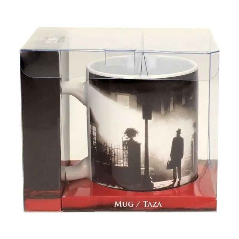 Taza de Cerámica El Exorcista con Póster Oficial Más Regalos De Cine De Terror |Coleccionismo De Miedo Y Terror
