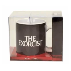 Taza de Cerámica El Exorcista con Póster Oficial Más Regalos De Cine De Terror |Coleccionismo De Miedo Y Terror