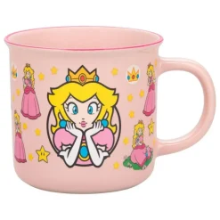 Paladone Products Más Regalos De Super Mario |Hogar Super Mario^Taza de cerámica sensitiva al calor Princess Peach 300 ml