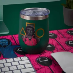 Cinereplicas El Juego Del Calamar^Taza de viaje isotérmica Guards - Squid Game