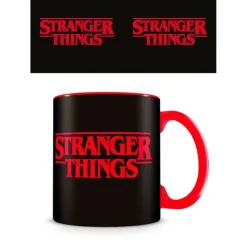 Clearance Taza Desayuno Stranger Things Logotipo Oficial Stranger Things