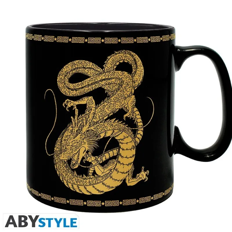 Otros Fabricantes Figuras Dragon Ball^Taza Dragon Ball Golden Shenron 460 ml