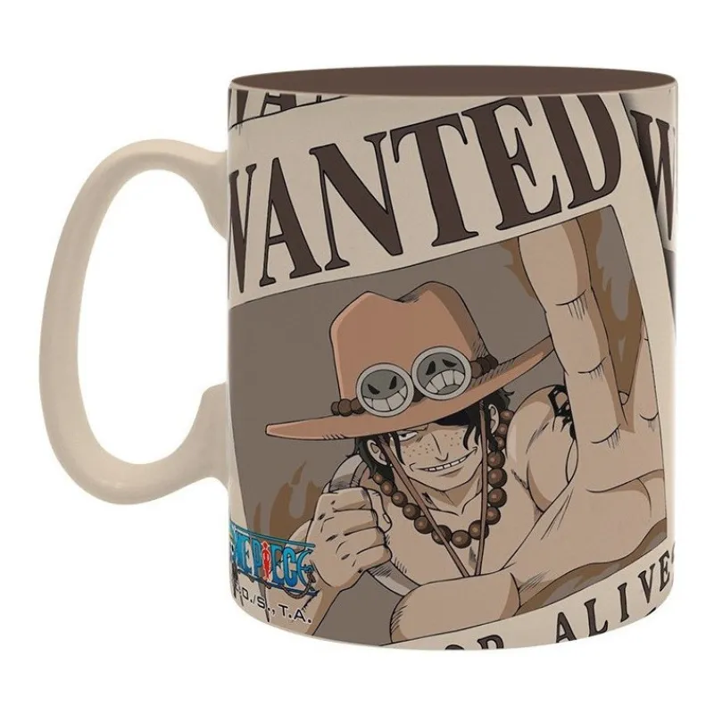 Abystyle Hogar One Piece^Taza Grande Ace One Piece Wanted