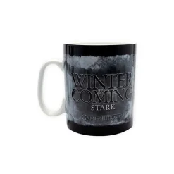 Abystyle Juego De Tronos Y La Casa Del Dragón ^Taza Grande Juego de Tronos Stark Winter is Coming