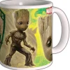 Semic Superhéroes Marvel|Tazas Marvel^Taza Groot Guardianes de la Galaxia 2 Escudo