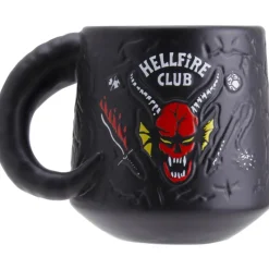 Paladone Products Stranger Things^Taza Hellfire Club Stranger Things con Relieve