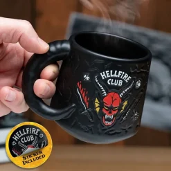 Paladone Products Stranger Things^Taza Hellfire Club Stranger Things con Relieve