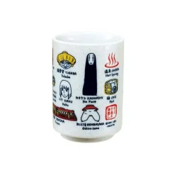 Benelic Coleccionismo Ghibli|Ghibli Hogar^Taza Japonesa de Porcelana El viaje de Chihiro, 200 ml