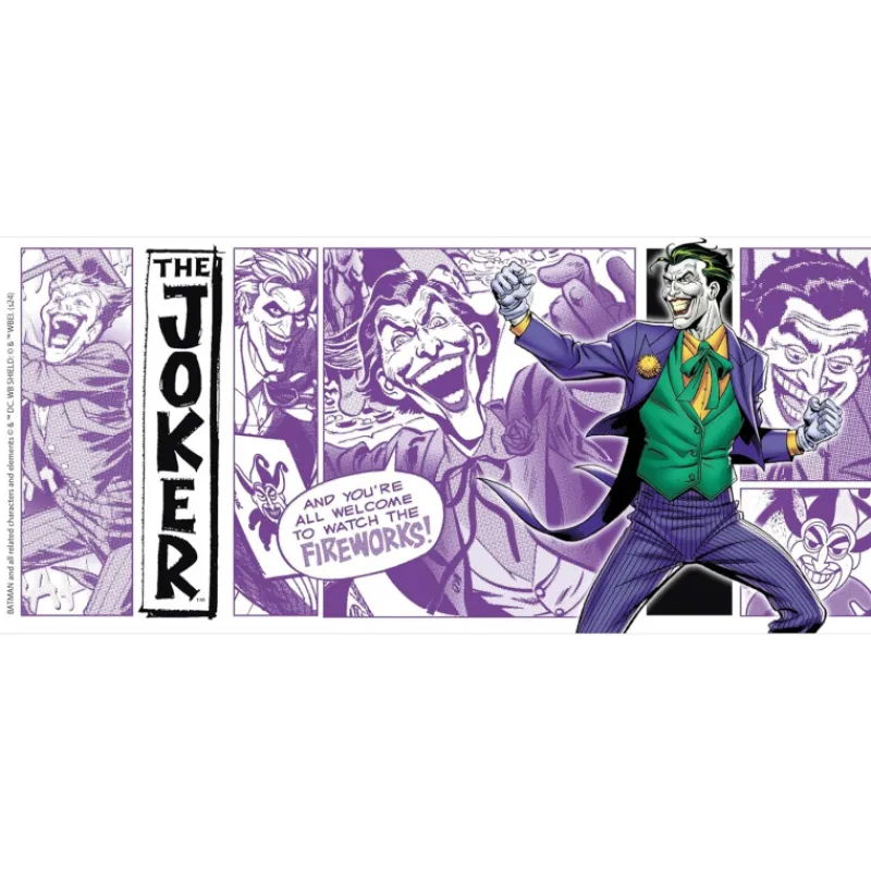 Taza Joker 320ml DC COMICS Regalos De Villanos Dc|Dc Hogar