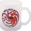 Taza Juego de Tronos Targaryen translúcida Juego De Tronos Y La Casa Del Dragón