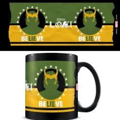 New Taza Marvel Avengers Loki Believe Huchas, Lámparas Y Tazas Kids |Cosas De Villanos Marvel