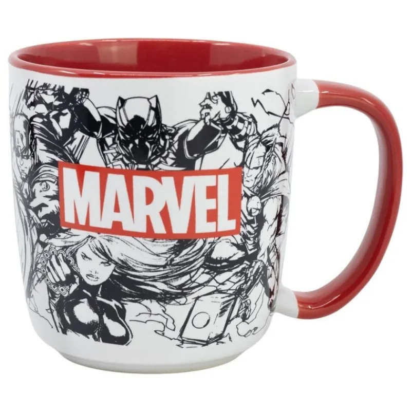 Stor Superhéroes Marvel|Tazas Marvel^Taza Marvel Collage 380 ml Licencia Oficial