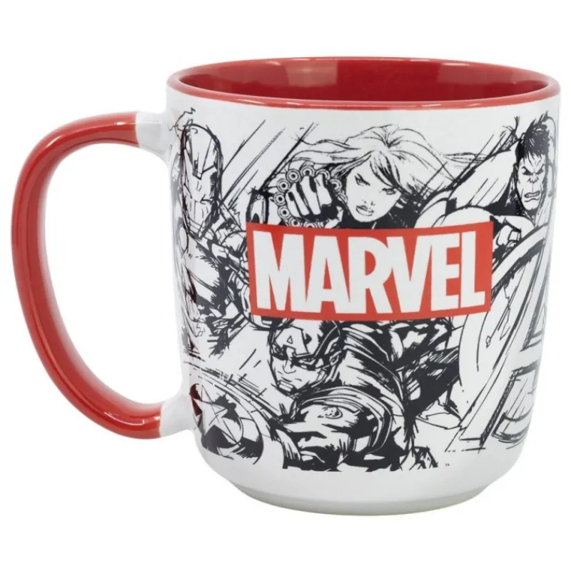 Stor Superhéroes Marvel|Tazas Marvel^Taza Marvel Collage 380 ml Licencia Oficial