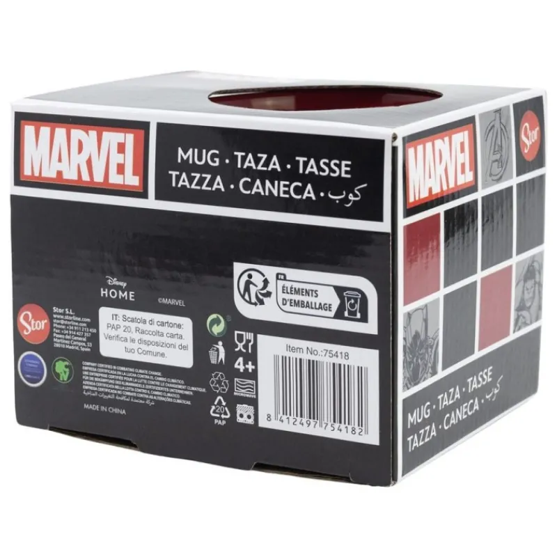 Stor Superhéroes Marvel|Tazas Marvel^Taza Marvel Collage 380 ml Licencia Oficial