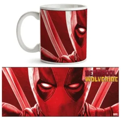 Semic Superhéroes Marvel|Tazas Marvel^Taza Marvel Deadpool & Wolverine de Cerámica 340 ml