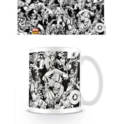 Online Taza Marvel Personajes B & W Tazas Marvel