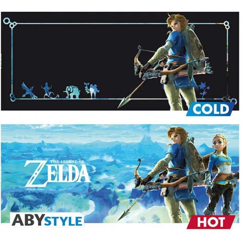 Abystyle Descuentos Gaming|Regalos Zelda ^Taza Mágica The Legend of Zelda 460ml - Breath of the Wild