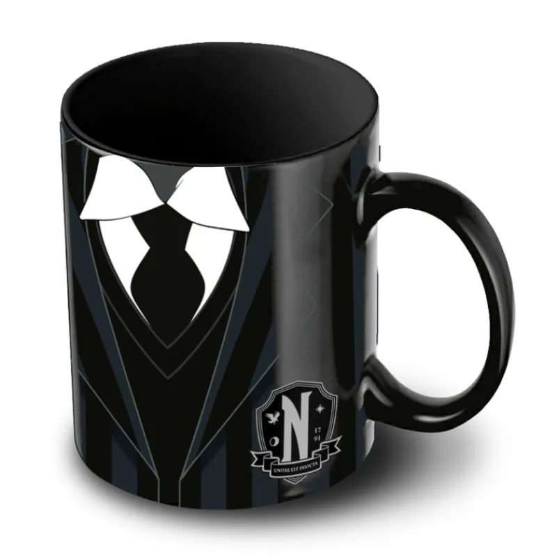 Outlet Taza Miércoles Negro Miércoles Addams