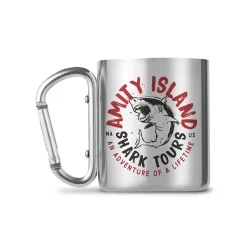 Abystyle Jaws - Tiburón|Más Regalos De Cine De Terror ^Taza Mosquetón Shark Tours Tiburón