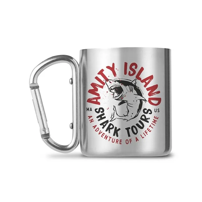 Abystyle Jaws - Tiburón|Más Regalos De Cine De Terror ^Taza Mosquetón Shark Tours Tiburón