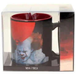 SD Toys Pennywise It Y Stephen King |Coleccionismo De Miedo Y Terror^Taza Pennywise Stephen King's It 2017 Cerámica 0.33L