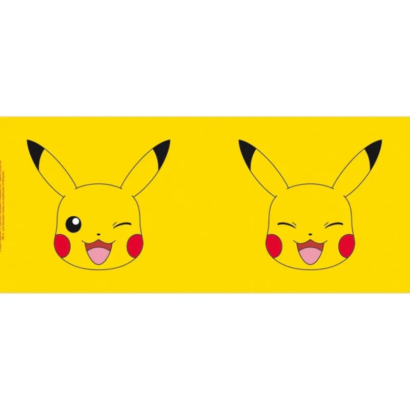 Outlet Taza Pikachu Face 460 ml – Licencia Oficial Pokémon Pikachu|Pokemon Hogar