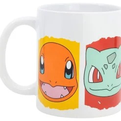 Taza Pokemon 325ml Caras Pokemon Hogar|Regalos Y Coleccionismo Para Gamers - Cosas De Videojuegos Míticos