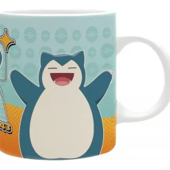 Abystyle Pokemon Hogar|Regalos Y Coleccionismo Para Gamers - Cosas De Videojuegos Míticos^Taza Pokemon 320ml Snorlax Comic Strip