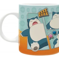 Abystyle Pokemon Hogar|Regalos Y Coleccionismo Para Gamers - Cosas De Videojuegos Míticos^Taza Pokemon 320ml Snorlax Comic Strip